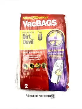 RD-10456 RUG DOCTOR Micro Filtration Vac Bags Devil Vacuum RD-10456 RUG DOCTOR Micro Filtration Vac Bags Devil Vacuum