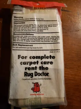 Dial-a-matic RUGDOCTOR Vacuum Cleaner Bags Hoover #2