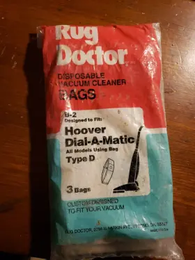 Dial-a-matic RUGDOCTOR Vacuum Cleaner Bags Hoover