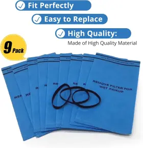 VF2000-9 S-SMILEFIL Pack Filter Bags Gallon Vac Vacuum #2 VF2000-9 S-SMILEFIL Pack Filter Bags Gallon Vac Vacuum #2