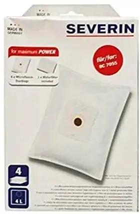008146017063 SEVERIN Vacuum Cleaner Bags Filter #3