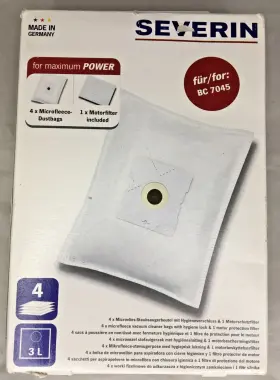 7218 SEVERIN Vacuum Cleaner Bags Filter