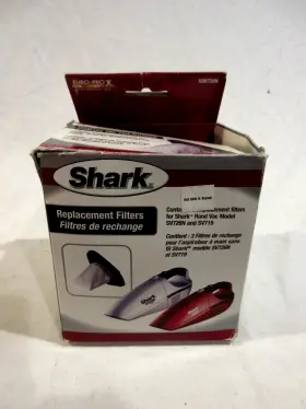 XSB726N SHARK Euro Pro Cordless Vac Filters XSB726N SHARK Euro Pro Cordless Vac Filters