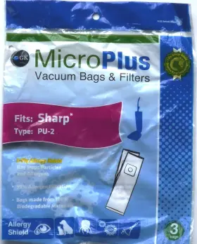 SHR-14355 SHARP Vacuum Bags Microlined Filtration