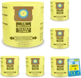 SV9067100 SPACETENT Pack Vac Bags Gallon High Efficiency