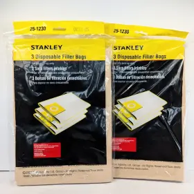 871613005245 STANLEY Disposable Filter Bags Up Gallons 871613005245 STANLEY Disposable Filter Bags Up Gallons