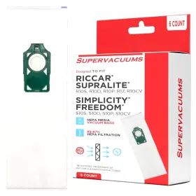 765066221591 SUPERVACUUMS Deluxe Hepa Vacuum Cleaner Bags 765066221591 SUPERVACUUMS Deluxe Hepa Vacuum Cleaner Bags