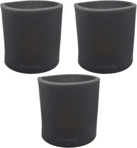 R-VF2001 SYXTIDY Pack Foam Sleeve Filters Vacuum
