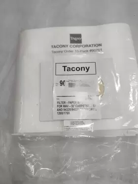 365-8011017-G5 TACONY Pack Vacuum Cleaner Filter Bags Wav #3