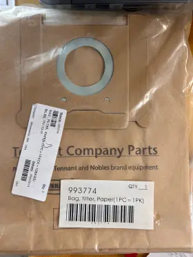 ECC845-10 TENNANT Vacuum Cleaner Bags ECC845-10 TENNANT Vacuum Cleaner Bags