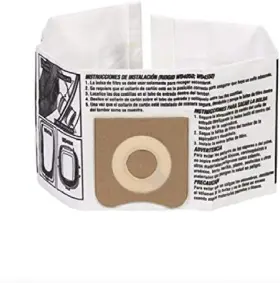 744110314007 TOOL COMPANY High Efficiency Dust Bags Vacuum 744110314007 TOOL COMPANY High Efficiency Dust Bags Vacuum