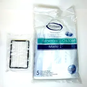 UF8767 ULTRA FRESH Vacuum Bags Kenmore Miele Hepa Air Filter #2