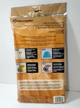 Vhbs VACMASTER Gallon High Efficiency Dust Bag Pack Vacuum #3 Vhbs VACMASTER Gallon High Efficiency Dust Bag Pack Vacuum #3