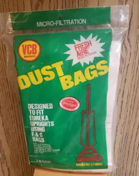 072224637713 VCB BRAND Vacuum Bags Aire Dust Eureka Upright