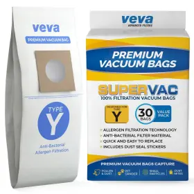 43486-417 VEVA Pack Vacuum Bags Hoover Windtunnel Upright Sty