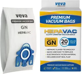 43486-507 VEVA Hepa Vacuum Bags Gn Miele