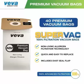 853460008136 VEVA Pack Supervac Vacuum Bags Eureka #2 853460008136 VEVA Pack Supervac Vacuum Bags Eureka #2