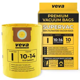 853460008518 VEVA Pack Gallon Filter Bags Vac Vacuum High