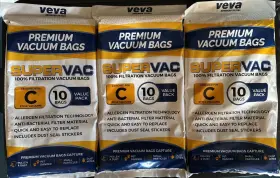 43486-1252 VEVA ADVANCED FILTERS Pack Supervac Vacuum Bags