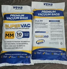 EAMMPAPER-40 VEVA Pack Vacuum Filter Bags