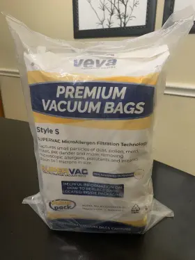 EX200PAPER-30 VEVA Vacuum Bags Styles Advanced Filters Pack
