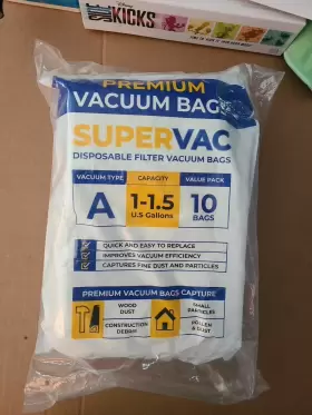 HRAPAPER-30 VEVA Supervac Vacuum Bags Pack Microallergen #2 HRAPAPER-30 VEVA Supervac Vacuum Bags Pack Microallergen #2