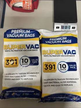 NE391PAPER-10 VEVA Vacuum Cleaner Bags Nutone Central