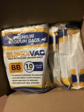OKBBPAPER-40 VEVA Vacuum Bags Advanced Filters