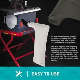 717360994763 XHBAN Table Saw Dust Collector Bag Tablesaws #3 717360994763 XHBAN Table Saw Dust Collector Bag Tablesaws #3