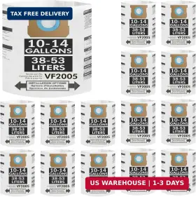 10-14 YONICE Pack Gallon Vacuum Bags Vac