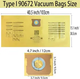 744110779172 YONICE Pack Vacuum Bags Vac Gallon Vacu #3