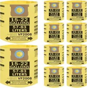 744110896510 YONICE Pack Vacuum Bags Vac Gallon