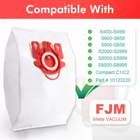 760882415056 YONICE Fjm Vacuum Cleaner Bags Miele #2