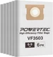 VF3503 Size B Shop Vac Bags for Ridgid 6 Pack, 6-9 Gal. 40153 Vacuum Bags for Ri