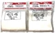 Dayton Vacuum Paper Filter Pack (5pcs) 2Z211A [Lot of 2] NOS