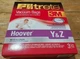 Filtrete Vacuum Bags Hoover 3-Pack Red New Micro Allergen Type Y & Z