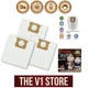 Optimize Your Cleaning with 3 Disposable Bags for 10-14 Gallon Vacs - Dry Use