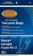 3 Sharp PU 2 Microfiltration Upright Vacuum Cleaner