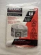RIDGID VF3501 Dry Pick-up Dust Bags 3 to 4.5 Gal Shop Vacuums, Pack 2 RIDGID VF3501 Dry Pick-up Dust Bags 3 to 4.5 Gal Shop Vacuums, Pack 2