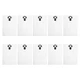 5/10/24pcs Non-woven Suction Dust Bag For Nilfisk107419593/VL/VC Vacuum Cleaner