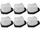 6 Pack - Fits For Shark XSB726N Washable Dust Cup Filter Hepa SV75 SV70 SV726 6 Pack - Fits For Shark XSB726N Washable Dust Cup Filter Hepa SV75 SV70 SV726