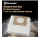New 3 pk Vacmaster 4-5 Gallon Standard Vacuum Dry Dust Bags Shop-Vac fits most