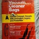 Rug Doctor Vacuum Cleaner Bags Type A style Hoover Bissell Singer Uprights