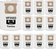 Yonice 12 Pack VF3503 Vacuum Bags Compatible with Ridgid 6-9 Gallons Wet/Dry Vac