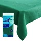 [6 Pack] Dark Green Paper Tablecloth Disposable for Rectangle Tables, 54 X 10...