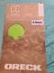 Oreck CC Sani Seal Allergen Filtration Vacuum Bag (4 bags) Part AK1CC6A Oreck CC Sani Seal Allergen Filtration Vacuum Bag (4 bags) Part AK1CC6A