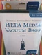 GENUINE RICCAR R40P Charcoal-Infused HEPA Media 6Bag Sealed & Unused (RPHC-6)