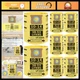 8 Pack Disposable Vacuum Bags for 10-14 Gallon Shop Vac, Type F & I, Fine Dust C