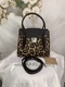 Michael Kors Collection Calf Hair Plaid Handle Shoulder Bancroft Bag NWTS $1390