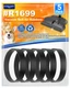 5 Pack Vacuum Belts Compatible with Riccar Vacuum Cleaner Model 8000, 4000, 2000